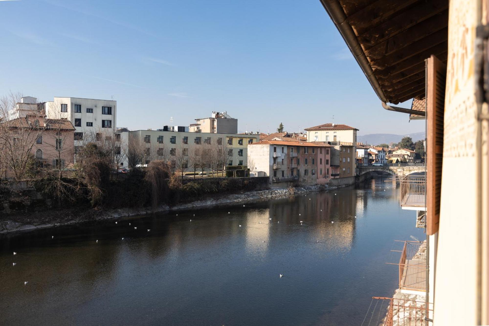 6 Minuti Airport Orio Al Serio, Vista Fiume E Wifi Seriate Exterior foto